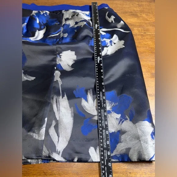 Rickie Freeman Teri Jon Jacket Skirt Fringe Trim Set - Picture 11 of 13